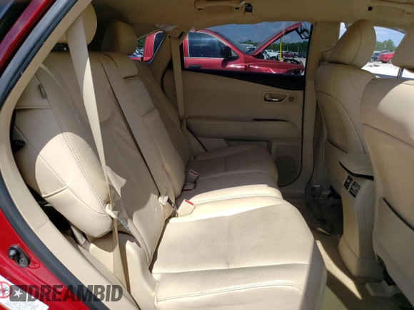 2012 Lexus RX 450h with VIN JTJBC1BA3C2049887, listed as a Copart auction lot 56978415 with 162,626 mi miles and Salvage title. Bid and sale history available at DreamBid. Image 11.