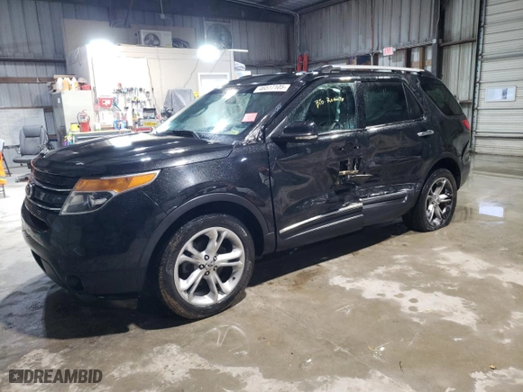 2011 Ford Explorer Limited with VIN 1FMHK8F80BGA17346, listed as a Copart auction lot 46517105 with 190,040 mi miles and Salvage Title. Bid and sale history available at carsss.com. Image 1.