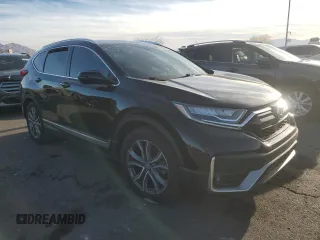 2021 Honda CR-V Touring with VIN 2HKRW1H97MH413914, listed as a Copart auction lot 47384115 with 0 mi miles and Salvage Title. Bid and sale history available at carsss.com. Image 4.