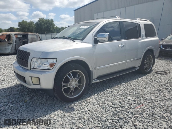 2004 Infiniti QX56 with VIN 5N3AA08C24N804778, listed as a Copart auction lot 53715775 with 183,725 mi miles and Salvage Title. Bid and sale history available at DreamBid. Image 1.