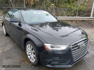 2013 Audi A4 Premium with VIN WAUBFAFL4DN017646, listed as a IAAI auction lot 41732371 with 152,330 mi miles. Bid and sale history available at carsss.com. Image 1.