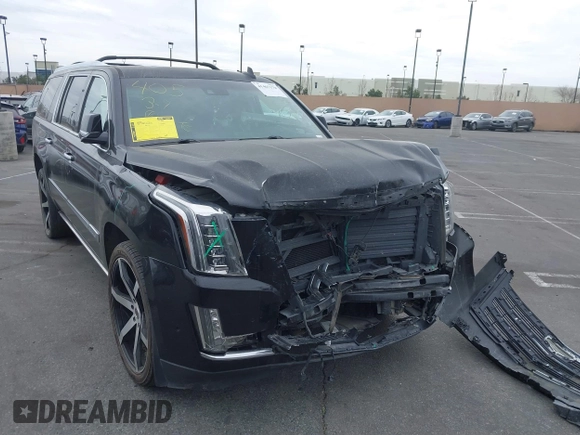 2017 Cadillac Escalade ESV Premium Luxury z VIN 1GYS4JKJ4HR300036, wystawiony jako IAAI lot #41467178 z przebiegiem 132 669 mil mil oraz . Historia ofert i sprzedaży dostępna na DreamBid. Obrazek 1.