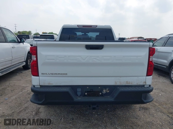 2020 Chevrolet Silverado 1500 Work Truck with VIN 1GCRYAEF7LZ176515, listed as a IAAI auction lot 41895336 with 87,427 mi miles and . Bid and sale history available at DreamBid. Image 16.