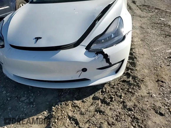 2021 Tesla Model 3 Standard Range Plus with VIN 5YJ3E1EA8MF852089, listed as a Copart auction lot 46157845 with 82,979 mi miles and Salvage Title. Bid and sale history available at DreamBid. Image 10.