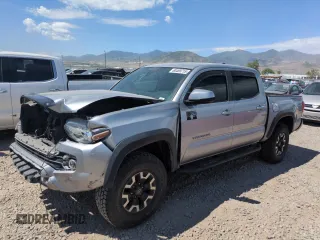 2019 Toyota Tacoma SR с VIN 3TMCZ5AN5KM247475, выставлен на аукционе Copart как лот 60489715 с пробегом 87 611 миль миль и Списание • Salvage title. История ставок и продаж доступна на DreamBid. Изображение 1.