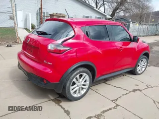 2016 Nissan Juke S with VIN JN8AF5MV0GT653950, listed as a IAAI auction lot 41839063 with Not Provided miles and . Bid and sale history available at DreamBid. Image 4.