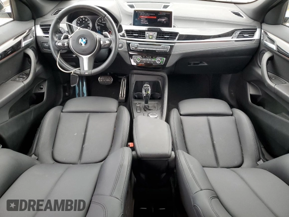 2022 BMW X2 sDrive28i with VIN WBXYH9C02N5U69017, listed as a Copart auction lot 68391504 with 5,201 mi miles and Salvage Title. Bid and sale history available at carsss.com. Image 8.