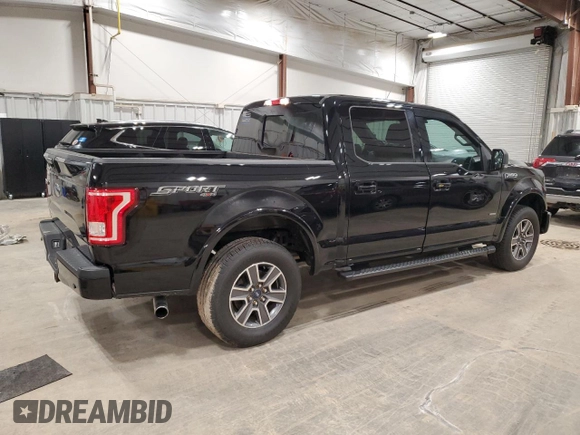 2017 Ford F-150 XL с VIN 1FTEW1EP6HFC12409, выставлен на аукционе Copart как лот 61411345 с пробегом 114 444 миль миль и Чистый • Clean title. История ставок и продаж доступна на DreamBid. Изображение 3.