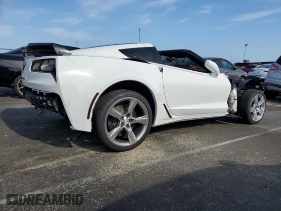 2016 Chevrolet Corvette Z06 2LZ with VIN 1G1YS2D63G5605255, listed as a Copart auction lot 53467015 with Not provided miles and Salvage title. Bid and sale history available at DreamBid. Image 3.