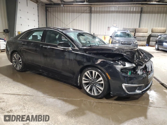 2017 Lincoln MKZ Reserve with VIN 3LN6L5F95HR638594, listed as a Copart auction lot 51854195 with 73,232 mi miles and Salvage Title. Bid and sale history available at DreamBid. Image 4.
