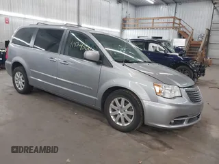 2013 Chrysler Town & Country Touring with VIN 2C4RC1BG9DR714736, listed as a IAAI auction lot 41824364 with 156,486 mi miles. Bid and sale history available at carsss.com. Image 1.
