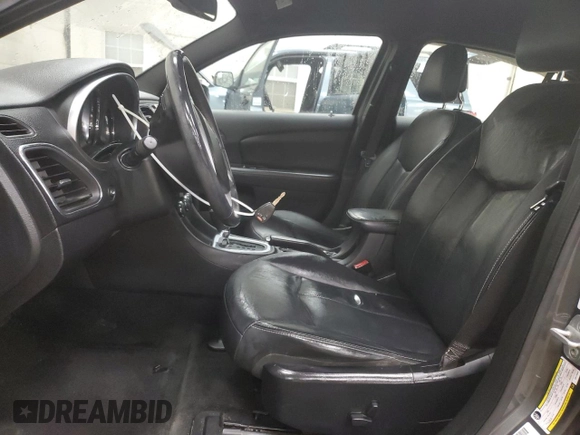 2012 Chrysler 200 Limited with VIN 1C3CCBCBXCN175834, listed as a Copart auction lot 46808885 with 105,712 mi miles and Salvage Title. Bid and sale history available at carsss.com. Image 7.