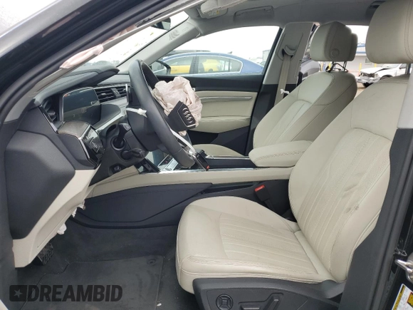 2024 Audi Q8 e-tron Premium Plus z VIN WA15AAGE3RB008258, wystawiony jako Copart lot #78146344 z przebiegiem 12 264 mil mil oraz Szkoda całkowita • Salvage title. Historia ofert i sprzedaży dostępna na DreamBid. Obrazek 7.