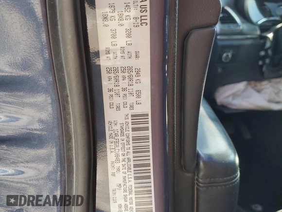 2020 Jeep Grand Cherokee Limited с VIN 1C4RJFBG8LC108483, выставлен на аукционе Copart как лот 57906945 с пробегом 116 503 миль миль и Списание • Salvage title. История ставок и продаж доступна на DreamBid. Изображение 14.