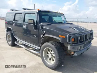 2006 Hummer H2 with VIN 5GRGN23U66H120601, listed as a IAAI auction lot 41524634 with 155,003 mi miles. Bid and sale history available at carsss.com. Image 1.