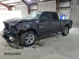 2018 Ram 1500 Express with VIN 1C6RR7FG3JS182851, listed as a Copart auction lot 58749495 with 77,247 mi miles and Clean title. Bid and sale history available at DreamBid. Image 1.