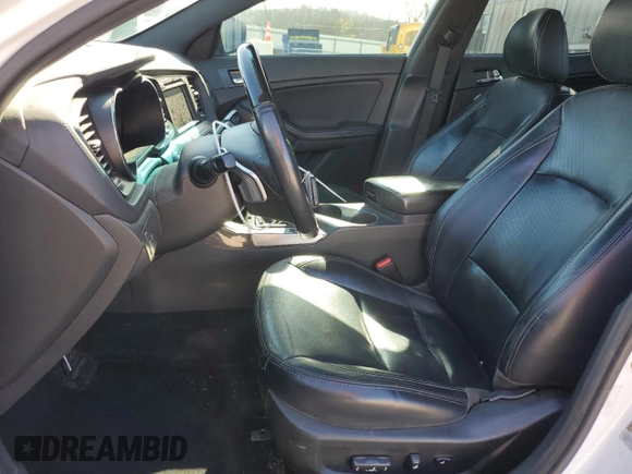 2013 Kia Optima SX with VIN 5XXGR4A64DG216873, listed as a Copart auction lot 50030885 with 189,226 mi miles and Salvage Title. Bid and sale history available at carsss.com. Image 7.