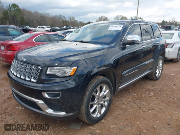 2015 Jeep Grand Cherokee Summit with VIN 1C4RJFJT1FC768707, listed as a IAAI auction lot 41863454 with 122,564 mi miles. Bid and sale history available at carsss.com. Image 19.