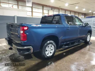 2021 Chevrolet Silverado 1500 LT with VIN 3GCUYDED8MG285934, listed as a Copart auction lot 43913615 with 59,760 mi miles and Clean Title. Bid and sale history available at DreamBid. Image 3.