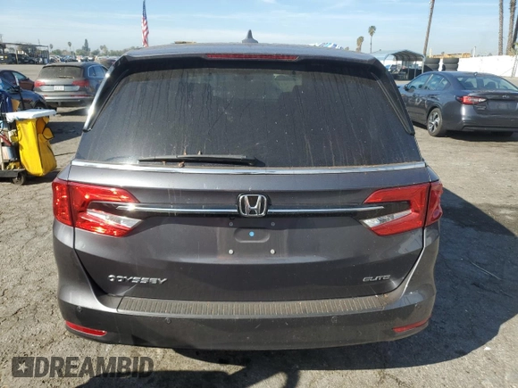 2023 Honda Odyssey Elite с VIN 5FNRL6H97PB071003, выставлен на аукционе Copart как лот 43641965 с пробегом Не указан миль и Списание • Salvage title. История ставок и продаж доступна на DreamBid. Изображение 6.