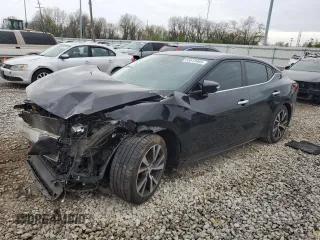 2016 Nissan Maxima SL with VIN 1N4AA6AP2GC449520, listed as a Copart auction lot 53513485 with 155,689 mi miles and Salvage title. Bid and sale history available at DreamBid. Image 1.