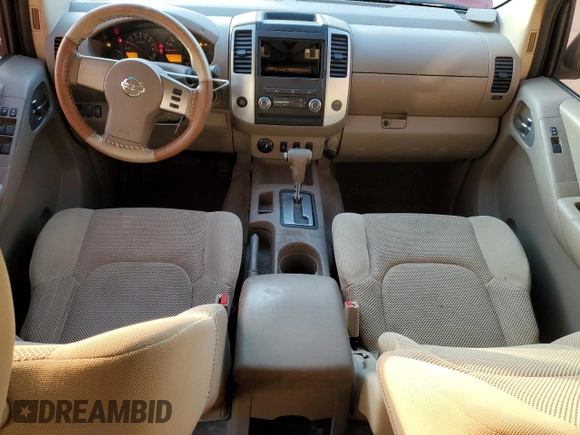 2010 Nissan Frontier SE with VIN 1N6AD0EV2AC431627, listed as a Copart auction lot 50689165 with 218,964 mi miles and Non repairable. Bid and sale history available at DreamBid. Image 8.