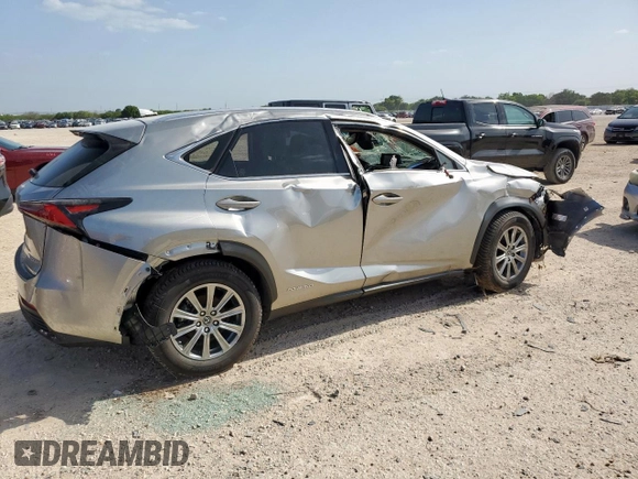 2019 Lexus NX 300h z VIN JTJBJRBZ2K2106606, wystawiony jako Copart lot #65246705 z przebiegiem Nie podano mil oraz Szkoda całkowita • Salvage title. Historia ofert i sprzedaży dostępna na DreamBid. Obrazek 3.