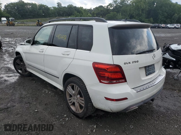 2015 Mercedes-Benz GLK 250 with VIN WDCGG0EB5FG406130, listed as a Copart auction lot 60656803 with 227,265 mi miles and . Bid and sale history available at DreamBid. Image 2.