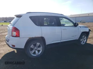 2012 Jeep Compass Latitude with VIN 1C4NJDEB9CD584027, listed as a Copart auction lot 51961805 with 97,408 mi miles and Salvage Title. Bid and sale history available at carsss.com. Image 3.