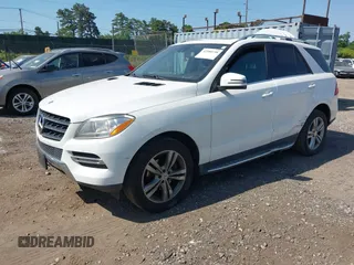 2015 Mercedes-Benz M 350 with VIN 4JGDA5HB8FA519104, listed as a IAAI auction lot 42580198 with 133,326 mi miles and . Bid and sale history available at DreamBid. Image 2.