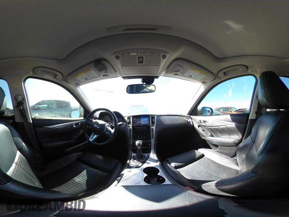2018 Infiniti Q50 3.0t LUXE with VIN JN1EV7AP5JM355898, listed as a IAAI auction lot 40455903 with 80,812 mi miles. Bid and sale history available at carsss.com. Image 19.