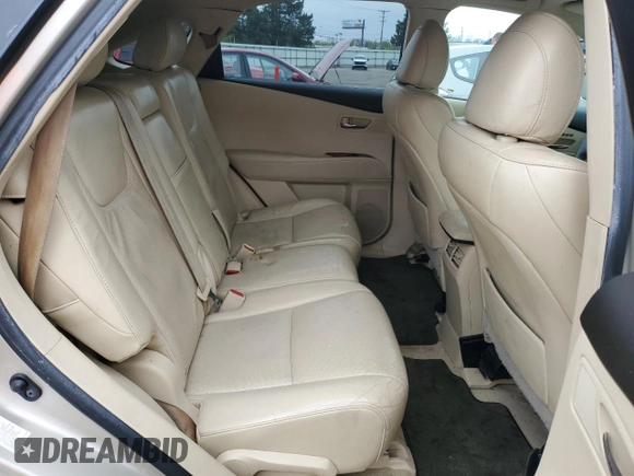 2012 Lexus RX 350 with VIN 2T2BK1BA5CC147158, listed as a Copart auction lot 52593775 with 0 mi miles and Salvage Title. Bid and sale history available at carsss.com. Image 12.
