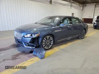 2019 Lincoln Continental Reserve with VIN 1LN6L9NPXK5607469, listed as a Copart auction lot 79840484 with 39,270 mi miles and Salvage Title. Bid and sale history available at carsss.com. Image 1.