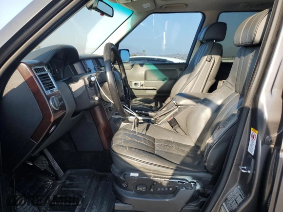 2005 Land Rover Range Rover with VIN SALMF11405A195650, listed as a Copart auction lot 76313284 with 169,966 mi miles and Salvage title. Bid and sale history available at DreamBid. Image 7.