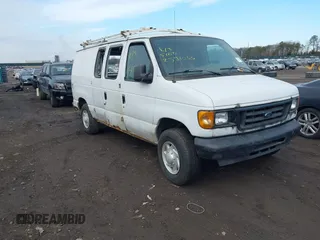 2007 Ford Econoline Cargo Commercial with VIN 1FTNE24L67DA70984, listed as a IAAI auction lot 41461855 with Not provided miles and . Bid and sale history available at DreamBid. Image 1.