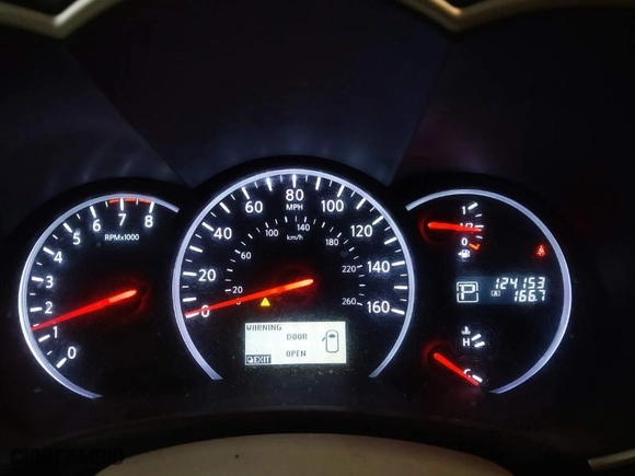 2012 Nissan Quest SL with VIN JN8AE2KP8C9038608, listed as a IAAI auction lot 41816741 with 124,153 mi miles. Bid and sale history available at carsss.com. Image 7.