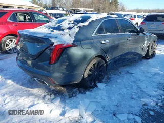 2022 Cadillac CT4 Premium Luxury z VIN 1G6DF5RK9N0118849, wystawiony jako IAAI lot #41587644 z przebiegiem 84 367 mil mil oraz . Historia ofert i sprzedaży dostępna na DreamBid. Obrazek 4.