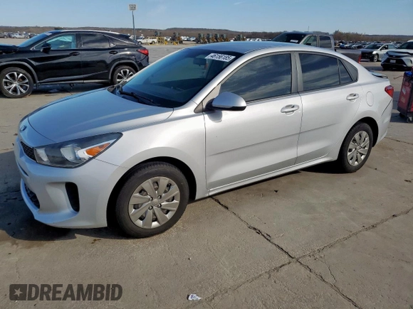2020 Kia Rio LX with VIN 3KPA24AD2LE320925, listed as a Copart auction lot 46156185 with 63,938 mi miles and Clean Title. Bid and sale history available at carsss.com. Image 1.