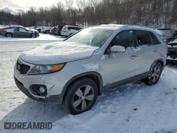 2013 Kia Sorento EX with VIN 5XYKUDA21DG389591, listed as a Copart auction lot 88585995 with 0 mi miles and Clean Title. Bid and sale history available at carsss.com. Image 1.