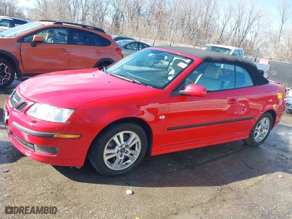 2006 Saab 9-3 with VIN YS3FD79YX66008055, listed as a IAAI auction lot 41445458 with NaN miles. Bid and sale history available at carsss.com. Image 14.