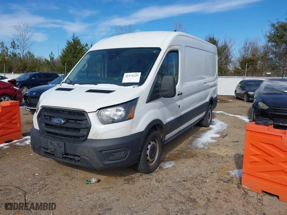 2020 Ford Transit Cargo Van with VIN 1FTBR1C85LKA38936, listed as a IAAI auction lot 41640317 with 576,346 mi miles. Bid and sale history available at carsss.com. Image 17.