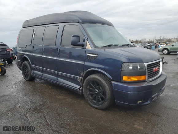 2005 GMC Savana Cargo Van YF7 Upfitter with VIN 1GDFG15T651195114, listed as a Copart auction lot 47028075 with 128,214 mi miles and Clean Title. Bid and sale history available at carsss.com. Image 4.