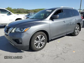 2020 Nissan Pathfinder S z VIN 5N1DR2AN6LC635428, wystawiony jako Copart lot #53461985 z przebiegiem 147 581 mil mil oraz Szkoda całkowita • Salvage title. Historia ofert i sprzedaży dostępna na DreamBid. Obrazek 1.