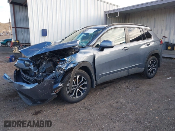 2023 Toyota Corolla Cross Hybrid S with VIN 7MUFBABG3PV005338, listed as a IAAI auction lot 41633311 with 32,082 mi miles and . Bid and sale history available at DreamBid. Image 17.