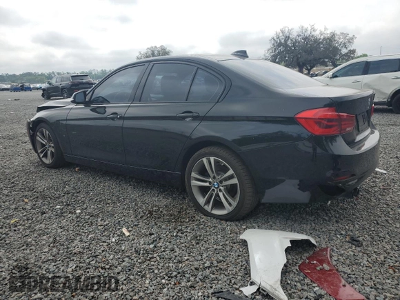 2016 BMW 3 Series 328i with VIN WBA8E9C54GK643575, listed as a Copart auction lot 50355285 with 161,847 mi miles and Salvage Title. Bid and sale history available at DreamBid. Image 2.