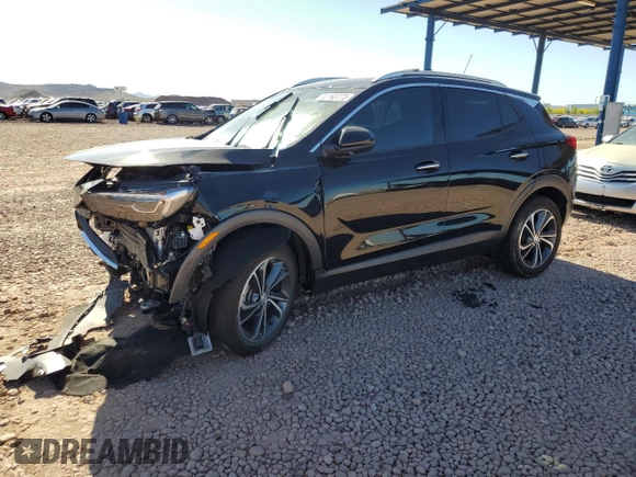 2022 Buick Encore GX Essence with VIN KL4MMFSL9NB084454, listed as a Copart auction lot 55163775 with 4,335 mi miles and Salvage title. Bid and sale history available at DreamBid. Image 1.