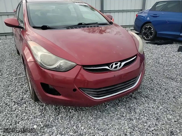 2013 Hyundai Elantra GLS with VIN 5NPDH4AE1DH404574, listed as a Copart auction lot 47821255 with 114,123 mi miles and Salvage Title. Bid and sale history available at carsss.com. Image 10.