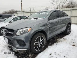 2017 Mercedes-Benz GLE 43 AMG z VIN 4JGED6EB3HA080600, wystawiony jako Copart lot #44326635 z przebiegiem 65 497 mil mil oraz Szkoda całkowita • Salvage title. Historia ofert i sprzedaży dostępna na DreamBid. Obrazek 1.