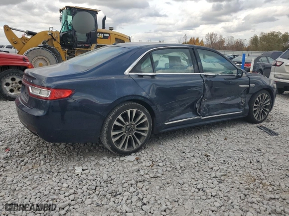 2017 Lincoln Continental Select with VIN 1LN6L9TK9H5605681, listed as a Copart auction lot 77164764 with 138,592 mi miles and Clean Title. Bid and sale history available at carsss.com. Image 3.