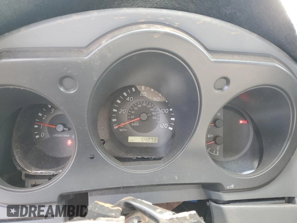 2002 Nissan Frontier SE with VIN 1N6ED27T12C300358, listed as a Copart auction lot 45379885 with 54,273 mi miles and Salvage title. Bid and sale history available at DreamBid. Image 9.